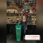 Vitrines et sapin de Noël au Galeries Lafayettes 2019 avec Virginie Efira - photos 