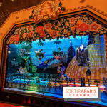 Vitrines et sapin de Noël au Galeries Lafayettes 2019 avec Virginie Efira - photos 