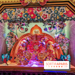 Vitrines et sapin de Noël au Galeries Lafayettes 2019 avec Virginie Efira - photos 