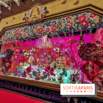 Vitrines et sapin de Noël au Galeries Lafayettes 2019 avec Virginie Efira - photos 