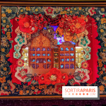 Vitrines et sapin de Noël au Galeries Lafayettes 2019 avec Virginie Efira - photos 