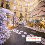 Le Tea Time de Noël de Nicolas Paciello à l'Hôtel Fouquet's