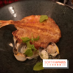 Restaurant Mieux - Rouget barbet et pommes de terre fondantes, échalotes confites et trompettes de la mort