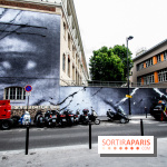 Hommage à Adama Traoré : l'artiste JR dévoile un collage géant à Paris, les photos