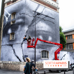 Hommage à Adama Traoré : l'artiste JR dévoile un collage géant à Paris, les photos