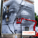 Hommage à Adama Traoré : l'artiste JR dévoile un collage géant à Paris, les photos