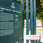 Le jardin des Arts-Albert Schweitzer à Paris, les photos