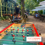 Le Jardin Bohème au Chalet du Lac, la terrasse estivale