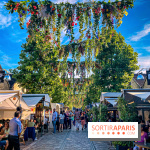 Le ciel de fleurs à Bercy Village