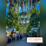 Le ciel de fleurs à Bercy Village