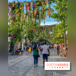 Le ciel de fleurs à Bercy Village