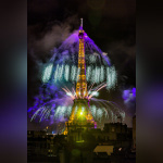 Photos du feu d'artifice du 14 juillet de Paris 2020