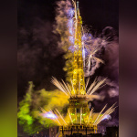 Photos du feu d'artifice du 14 juillet de Paris 2020