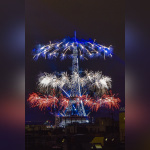 Photos du feu d'artifice du 14 juillet de Paris 2020