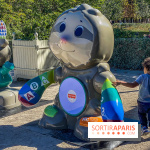 Photos : Jouets géants Fisher Price au Jardin du Palais Royal