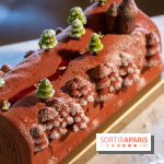 Bûche de Noël 2020 de Matthieu Carlin à l'Hôtel de Crillon