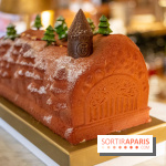 Bûche de Noël 2020 de Matthieu Carlin à l'Hôtel de Crillon