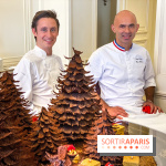 La Bûche de Noël du Plaza Athénée 2020 par Angelo Musa et Alexandre Dufeu