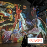 Photos : Exposition immersive Jimmy Nelson : The last sentinels à l’Atelier des Lumières 