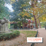 Visuels Parc Monceau à Paris 8e arrondissement  - automne