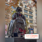 Exposition contemporaine de Manolo Valdés avenue Georges V