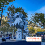 Exposition contemporaine de Manolo Valdés avenue Georges V