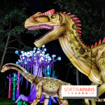 Photos : Thoiry Lumières Sauvages 2020-2021 dinosaure