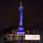 Photos illuminations de Noël de la Bastille