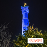 Photos illuminations de Noël de la Bastille