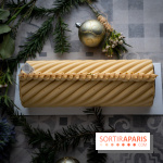 Bûche de Noël signature de Sébastien Serveau, Pâtisserie Fine Versailles
