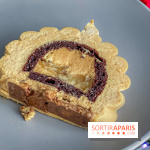 Bûche de Noël signature de Sébastien Serveau, Pâtisserie Fine Versailles