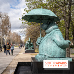 Exposition Geluck sur les Champs-Elysées 