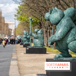 Exposition Geluck sur les Champs-Elysées 