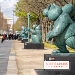 Exposition Geluck sur les Champs-Elysées 