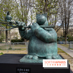 Exposition Geluck sur les Champs-Elysées 
