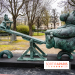 Exposition Geluck sur les Champs-Elysées 