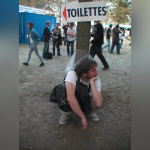 Rock en Seine 2009 -
Le penseur un peu chieur
