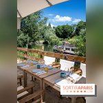 La plage et le brunch EffetMer de la Maison Louveciennes 