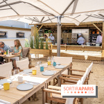 La plage et le brunch EffetMer de la Maison Louveciennes 