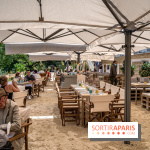 La plage et le brunch EffetMer de la Maison Louveciennes 