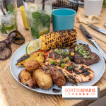 La plage et le brunch EffetMer de la Maison Louveciennes 