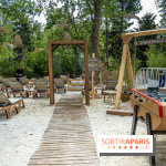 Le Beach Parisienne du Chalet du lac, la plage estivale à Paris