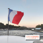 Visuels Paris Seine  - drapeau français 