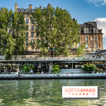 Azur, la péniche estivale Aux Jardins du Pont-Neuf 