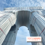 L'Arc de Triomphe empaqueté, nos photos