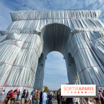 L'Arc de Triomphe empaqueté, nos photos