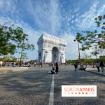L'Arc de Triomphe empaqueté, nos photos