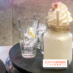 Elan café, le célèbre salon de thé rose aux Galeries Lafayette