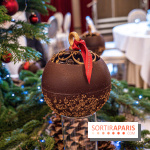 Photos : Bûche de Noël du Plaza Athénée 2021 et galette des rois 2022