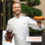 La Bûche de Noël 2021 et galette des rois 2022 de Michael Bartocetti au George V